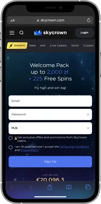 Skycrown Casino App