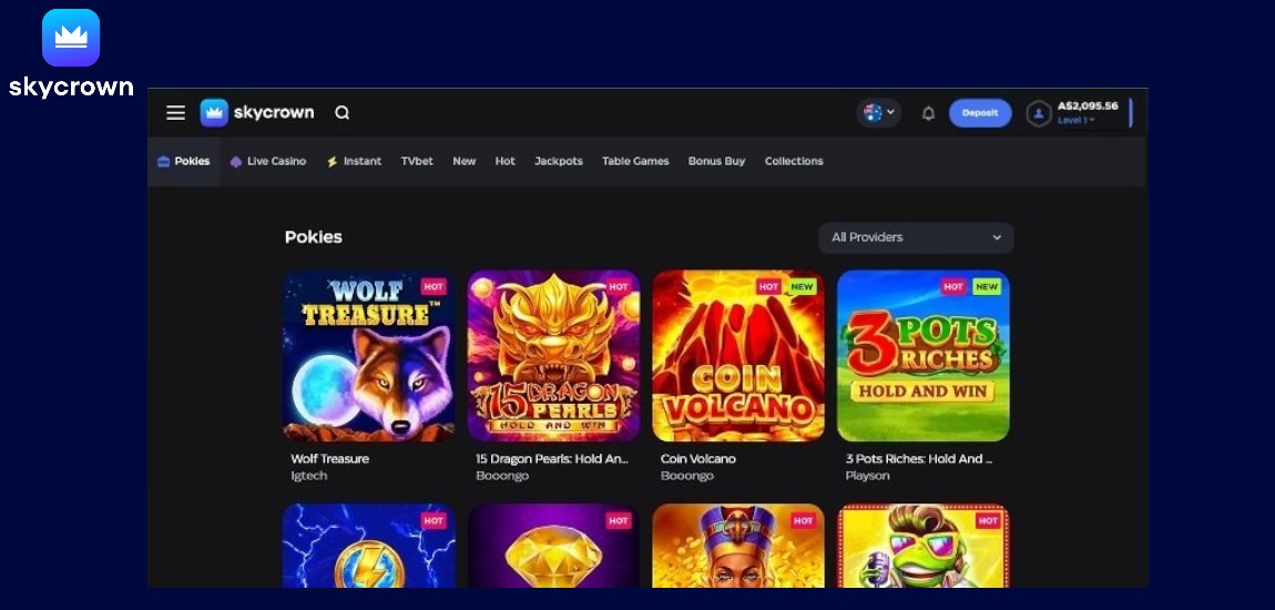 Basic information about Sky Crown Casino