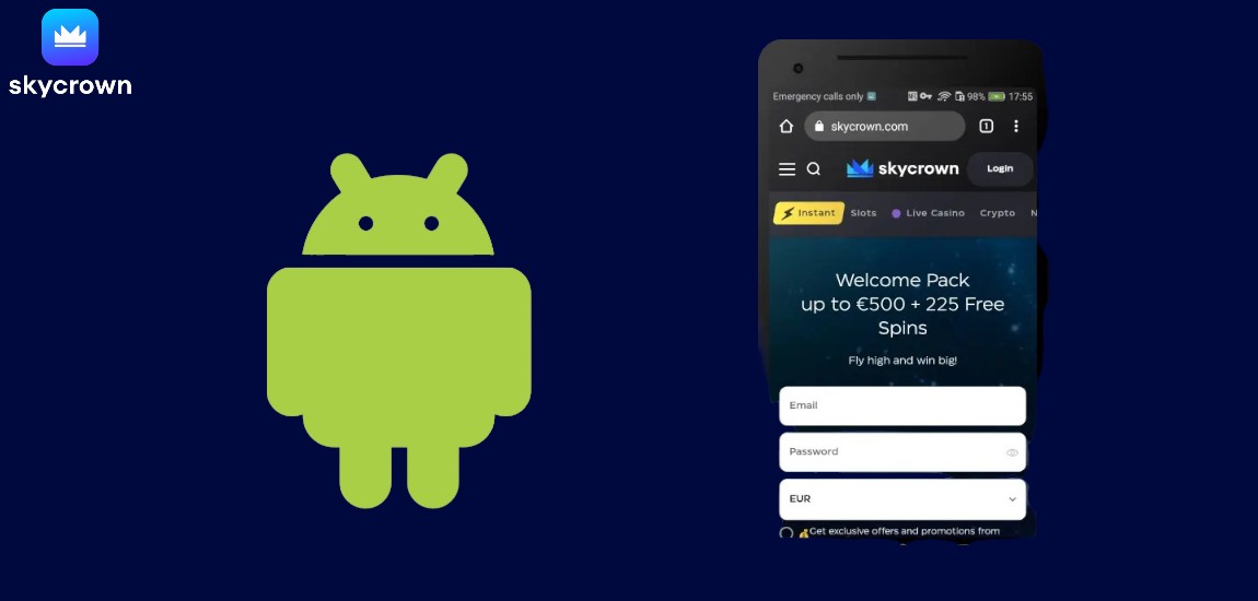 How to download Skycrown for Android?